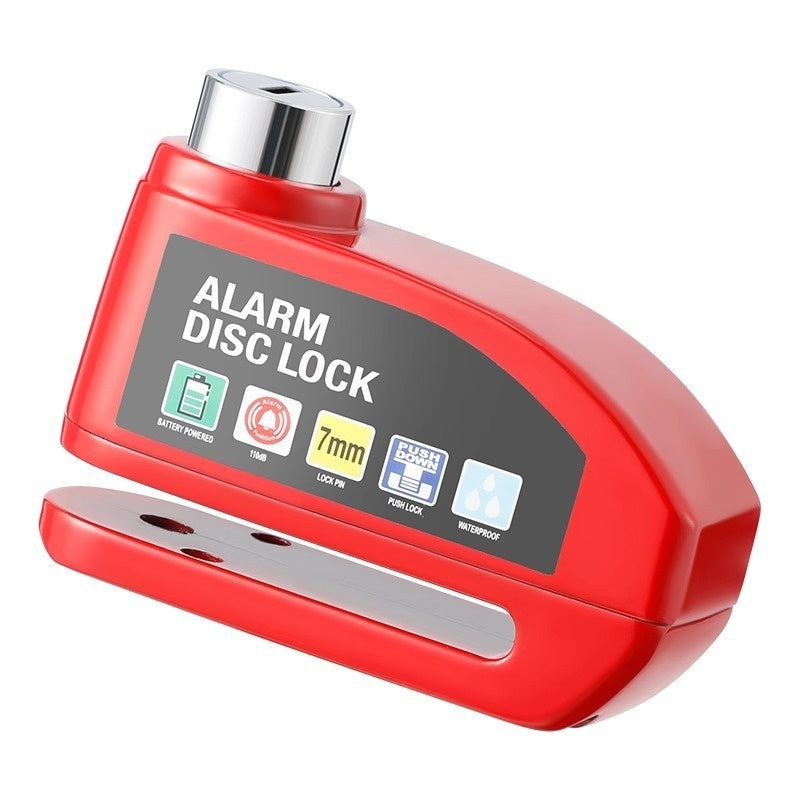 Motorbike disc lock with alarm and reminder cable - image 7