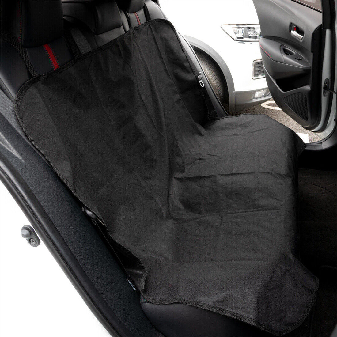 Pet Car Seat Cover – Waterproof Hammock, Rear Seat - image 9
