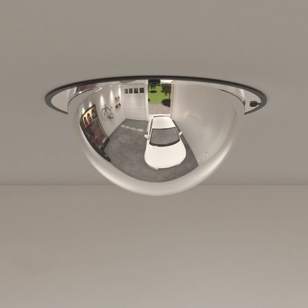 Fully Curved Traffic Mirror Ø40 cm Acrylic