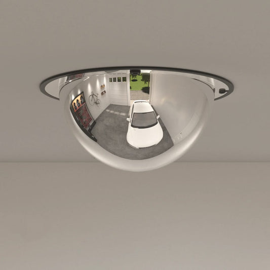 Fully Curved Traffic Mirror Ø40 cm Acrylic