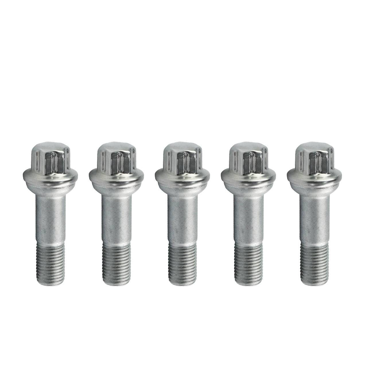 Fit W164 W166 X204 W221 C216 5PCS STAINLESS STEEL Wheel Lug Bolt