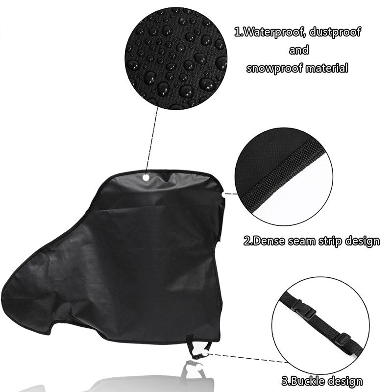 Universal Waterproof Caravan Trailer Towing Hitch Cover Protector With Strap CL