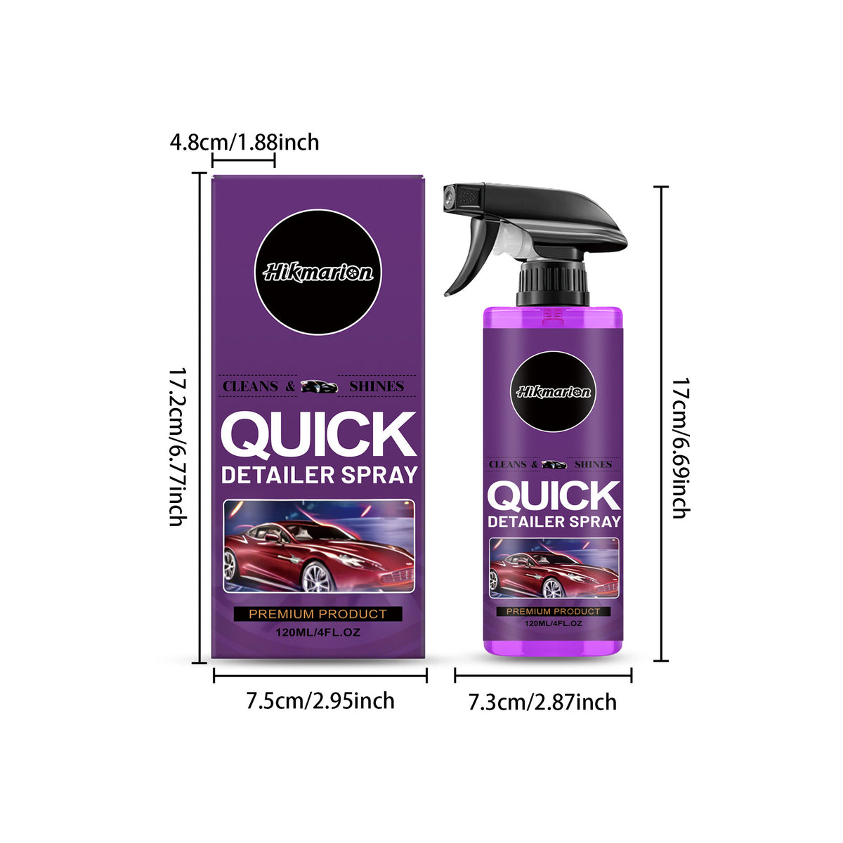 Quick detailer spray, 120ml - image 2