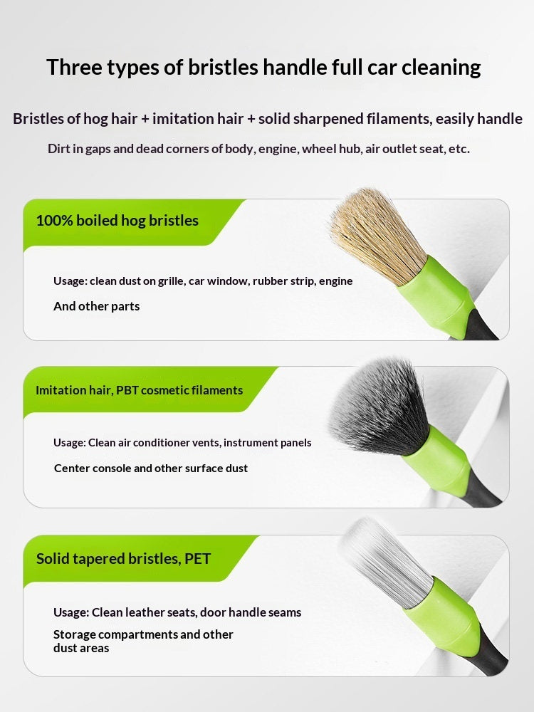 Soft-Bristle Car Detailing Wash Brush - image 5