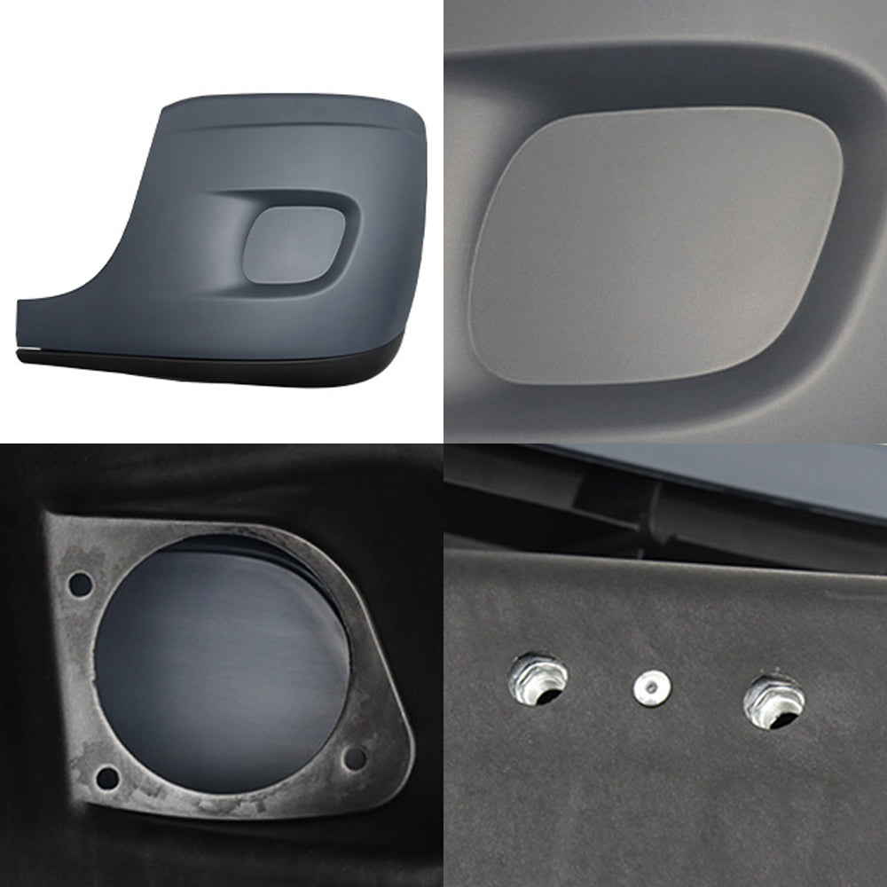 Freightliner Cascadia Bumper Left Side Reinforcement & Cover Without Fog Hole