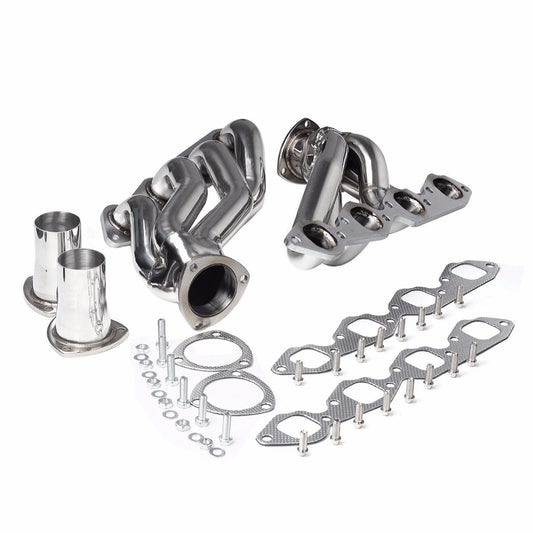 Exhaust Shorty Manifold Headers For Chevy Big Block 396 402 427 454 502  Ban The Sale Of Amazon