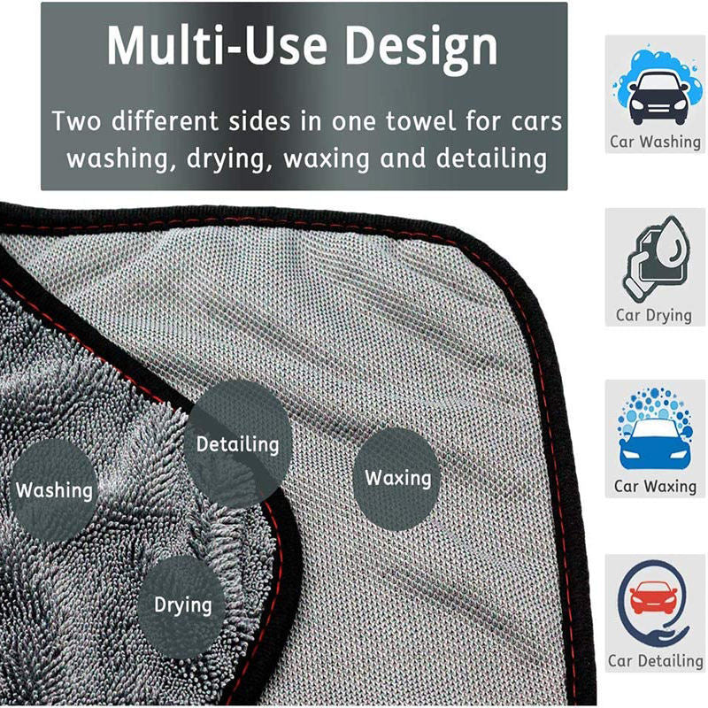 Absorbent Microfibre Car Drying Towel - image 8