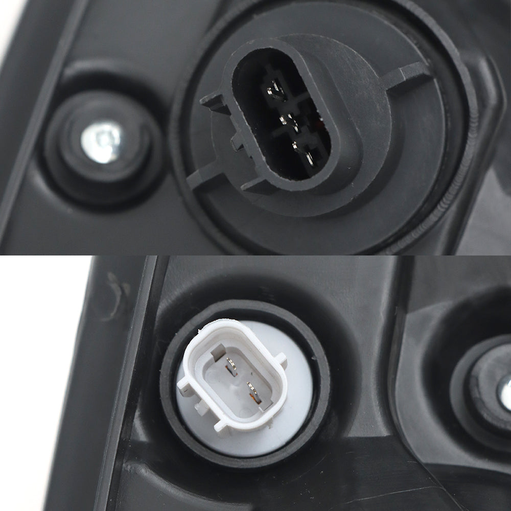 Black Headlights Assembly Compatible With International ProStar 2008-2016 Left Driver Side
