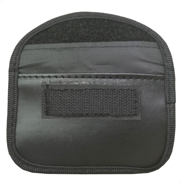 Black PU Car Key Case with Anti-Scan Protection - image 4