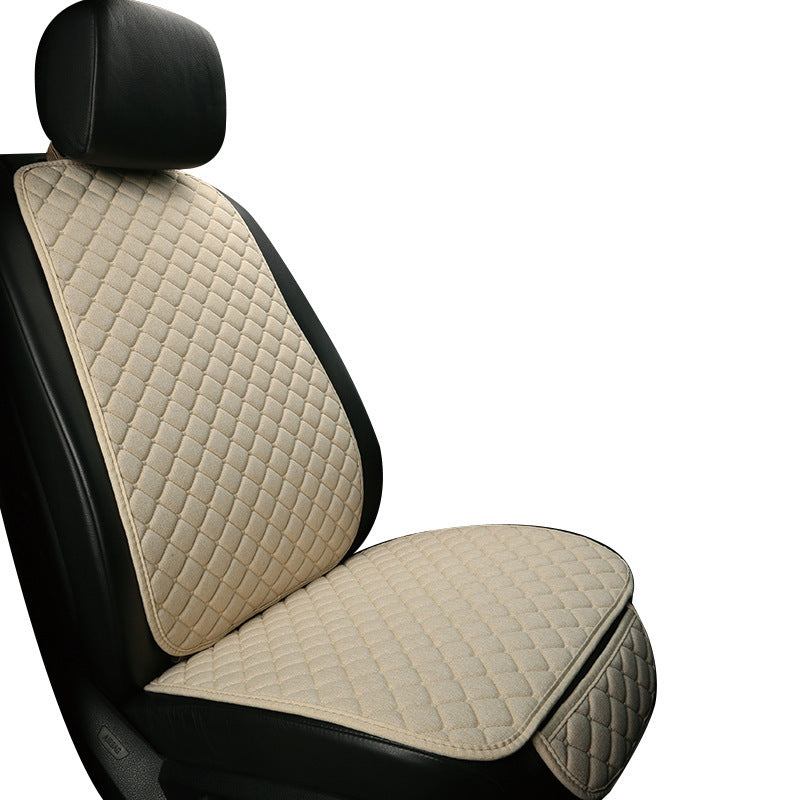 Linen car seat cushion - image 6