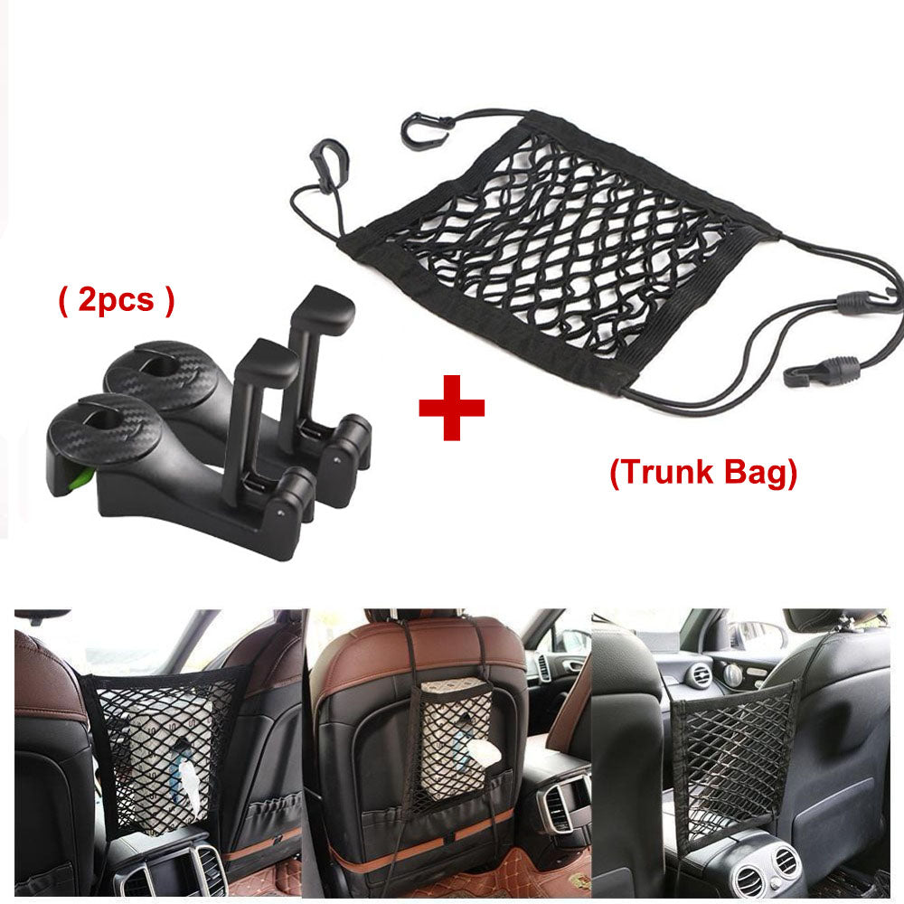 Headrest hooks with phone holder - image 3