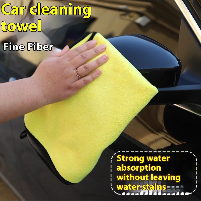 Coral fleece car wash towel - image 2