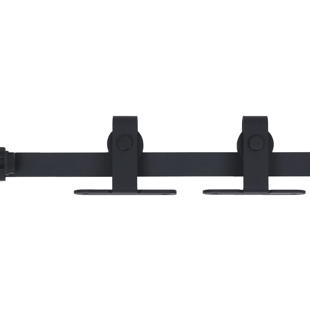 Mini Sliding Door Fitting Set for Cabinet Doors, Carbon Steel 183