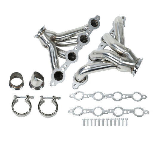 Exhaust Header For Chevy LS1 LS2 LS3 LS6 4.8L 5.3L 5.7L Ban The Sale Of Amazon