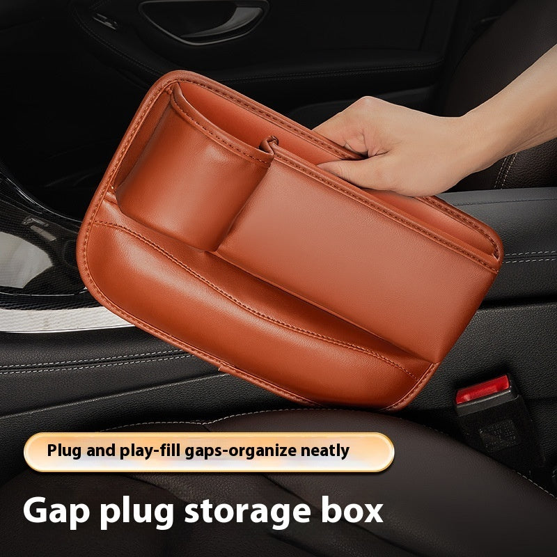 Car seat gap storage box, cup holder - image 5