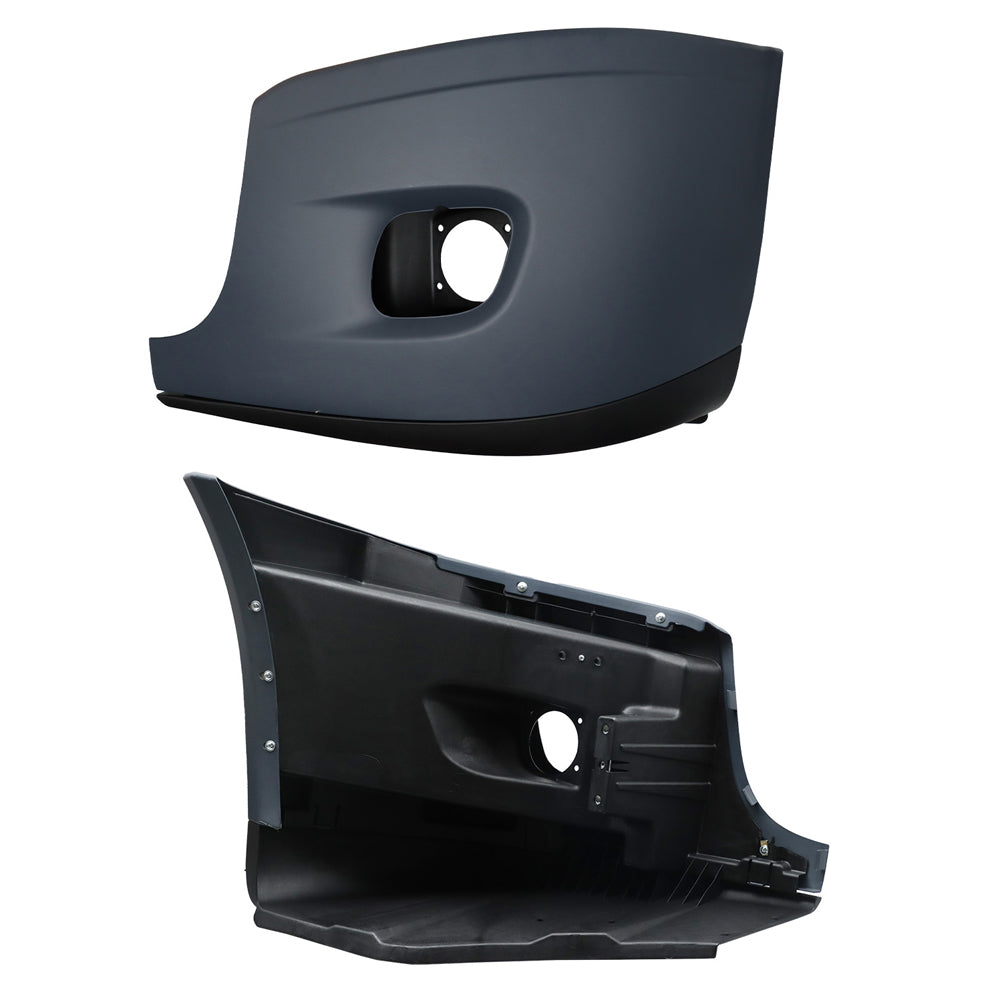 For Freightliner Cascadia 2008-17 Front Bumper Reinforcement & End Cover Right