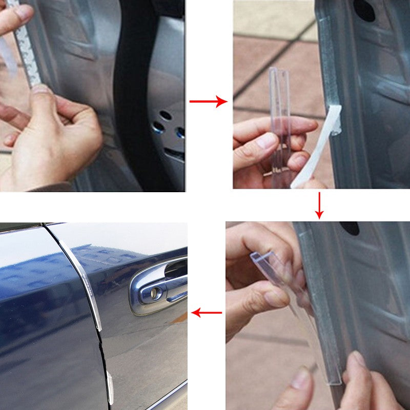 Car door edge guard strips, 8-pack - image 2