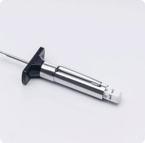 Tyre Tread Depth Gauge – 0–25mm - White / 1PCS
