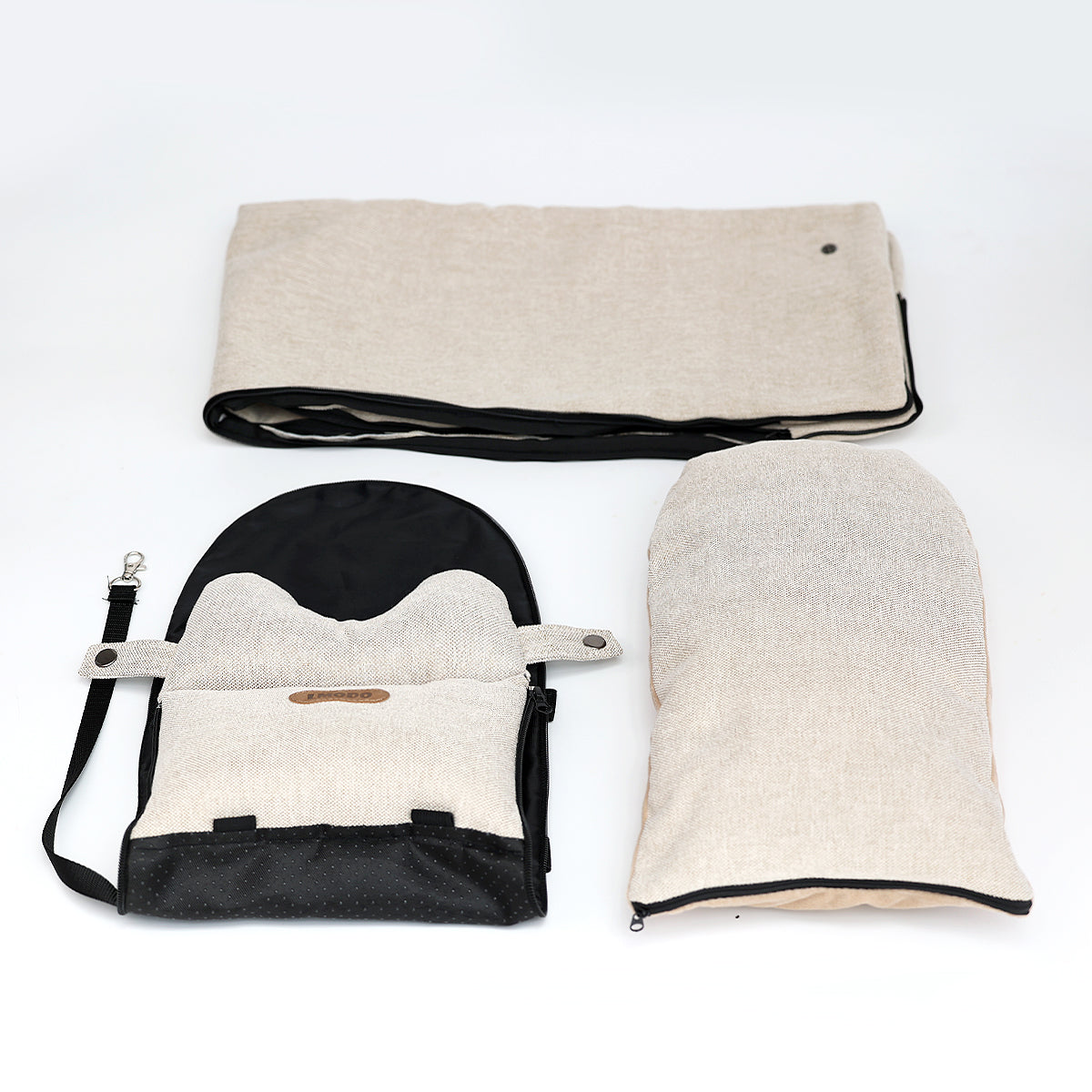 Portable Dog Car Seat Bed Carrier for Small Dogs and Cats - image 6