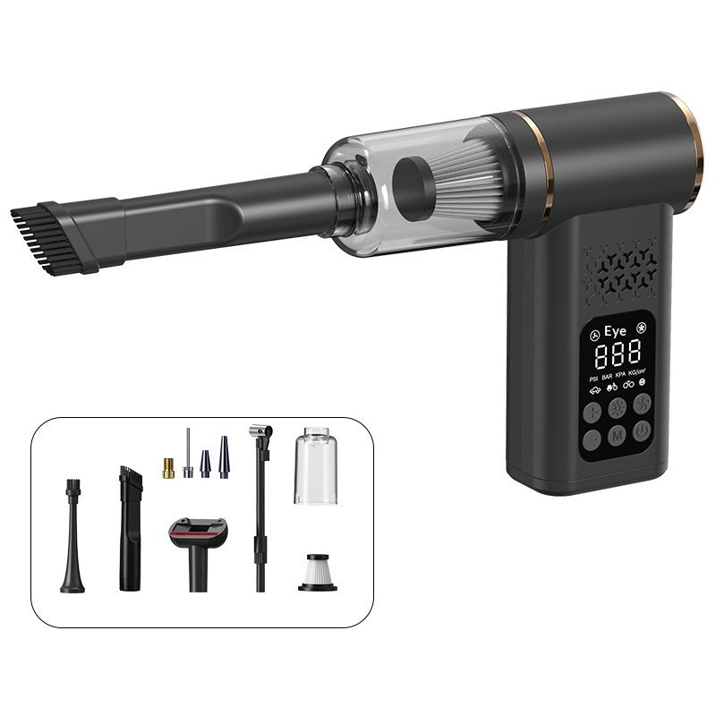 2-in-1 Car Vacuum Cleaner and Tyre Inflator, USB Rechargeable - image 5