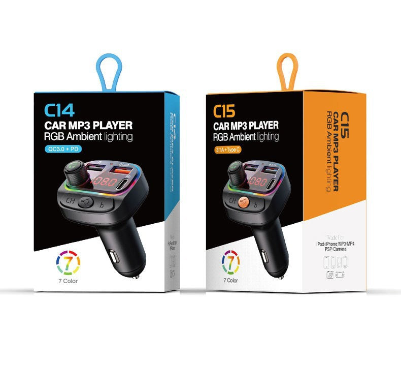 Bluetooth FM Transmitter Fast Car Charger - image 6