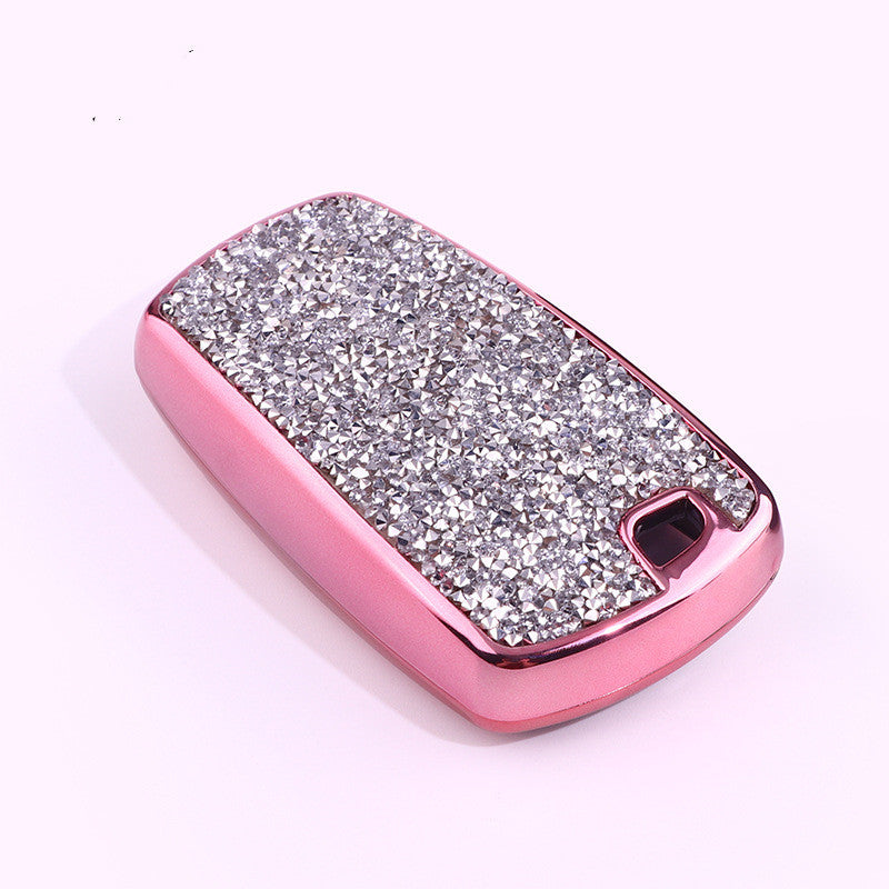 Glitter key fob case for Nissan keys - image 3