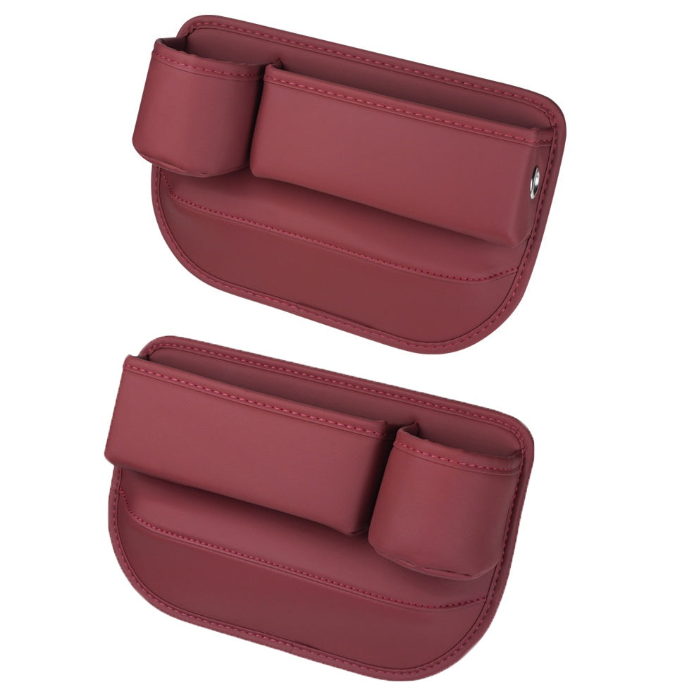 Car seat gap filler organiser with cup holder - image 17