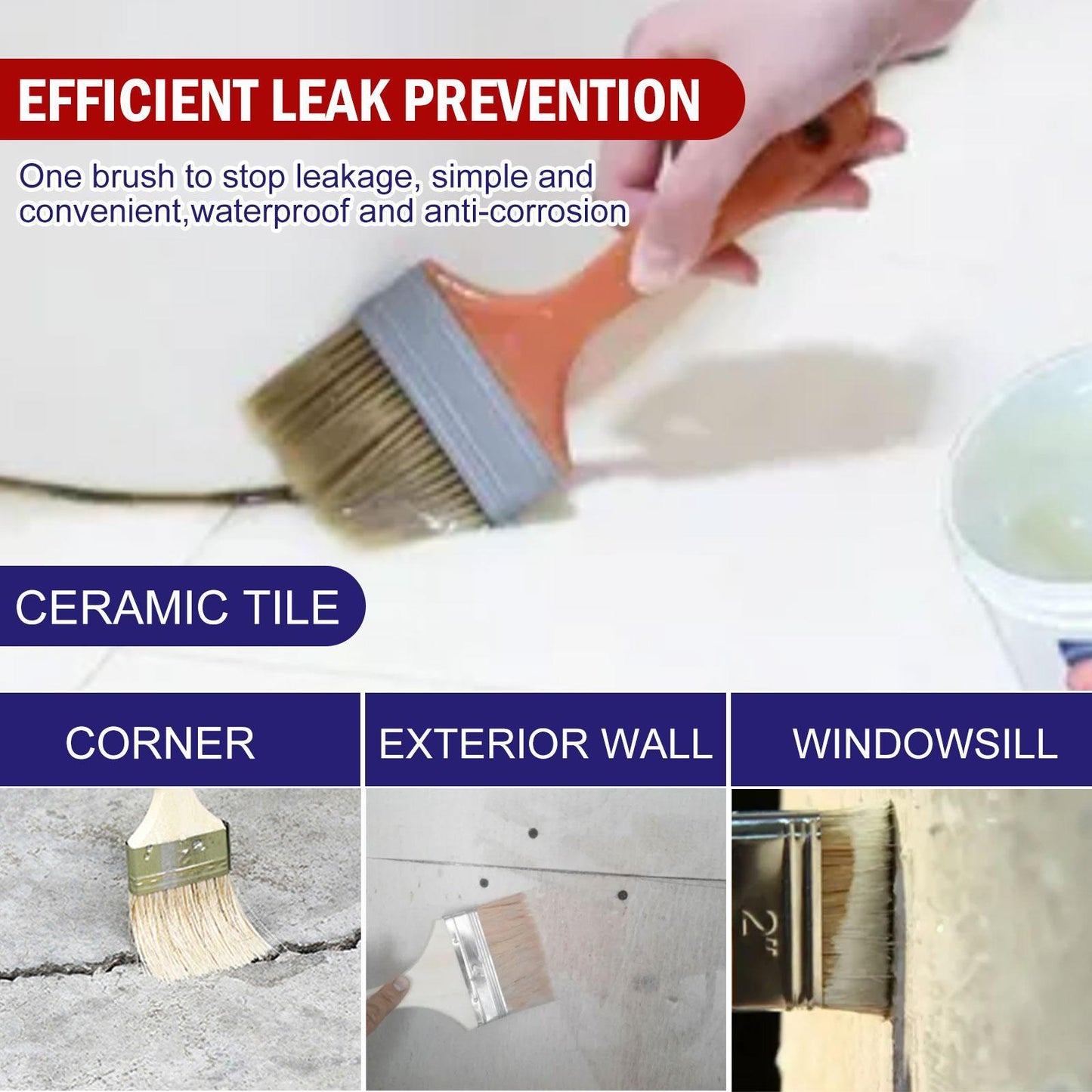 Transparent Waterproof Repair Sealant Gel