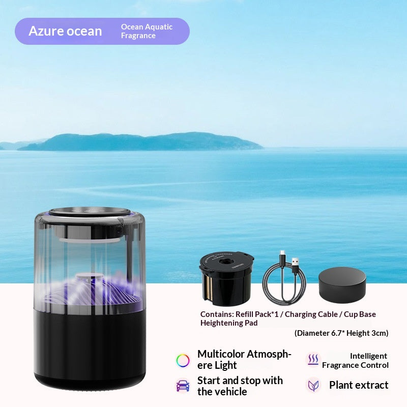 Electric Car Fragrance Diffuser – Rechargeable, Type-C - ZGDWLYH