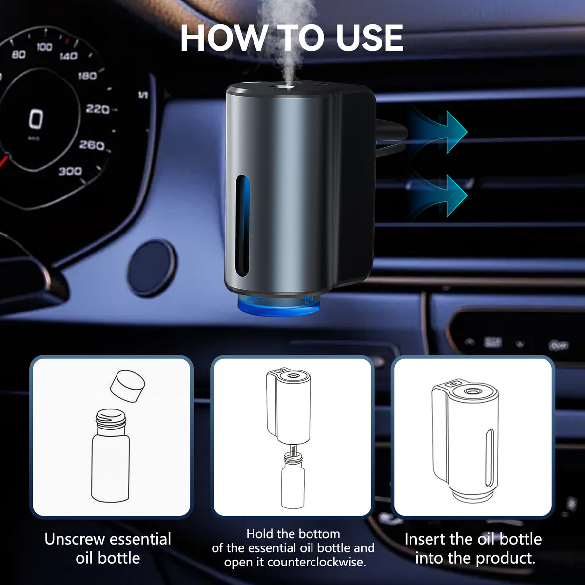 M80 Car Aroma Diffuser - image 6