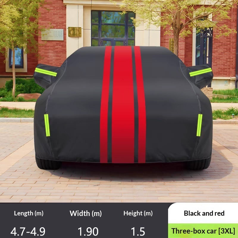 All-Season Waterproof Oxford Fabric Car Cover - image 4