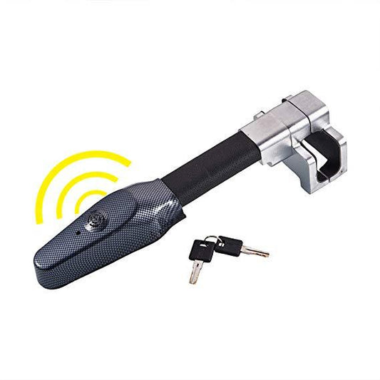 Steel Steering Wheel Lock with Keys for Car Security