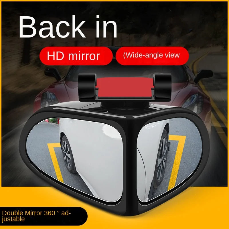 Adjustable Wide-Angle Reversing Wheel Mirror - image 4
