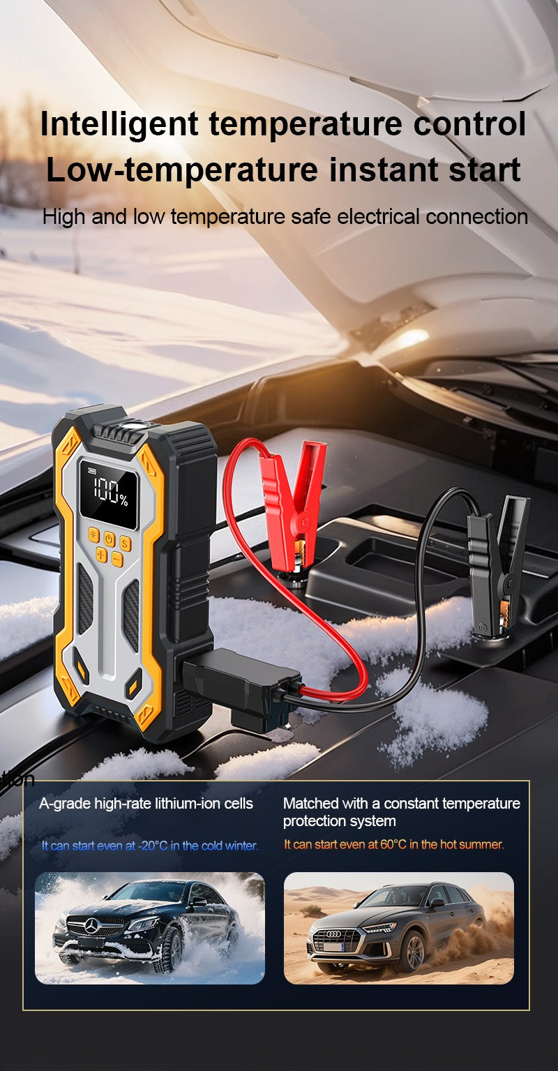 Jump Starter with Air Compressor – 12V Booster & Power Bank - image 7