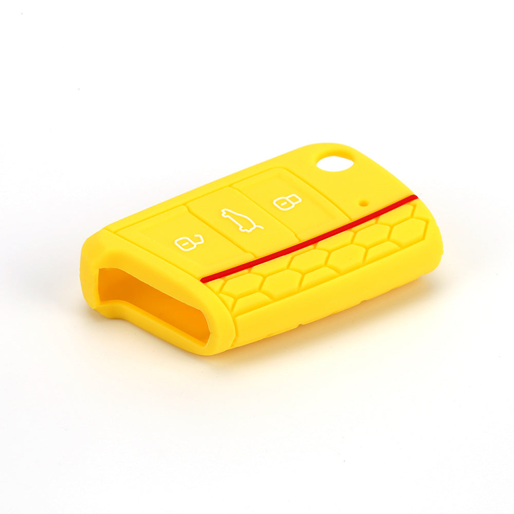 Silicone key fob cover for Volkswagen flip keys - image 14
