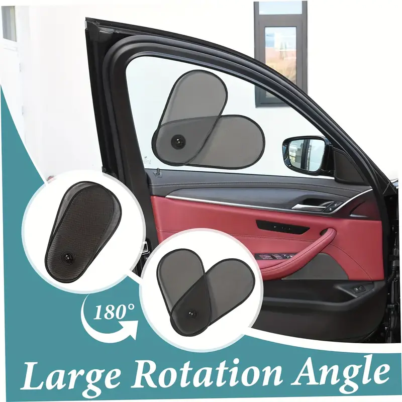 Car side window sunshades, 2-pack - image 6