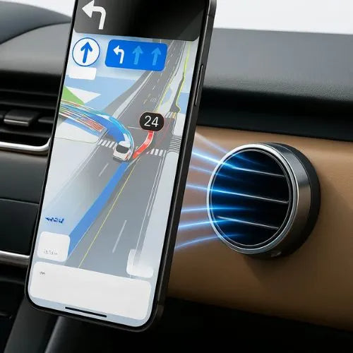 Magnetic Air Lock Phone Holder