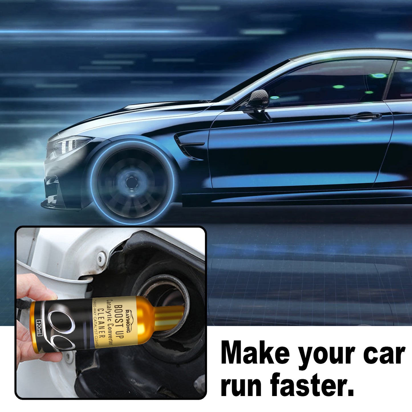 Engine Interior Non Removable Car Cleaning Agent