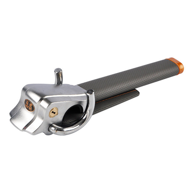 Three-point steering wheel and airbag lock - image 2