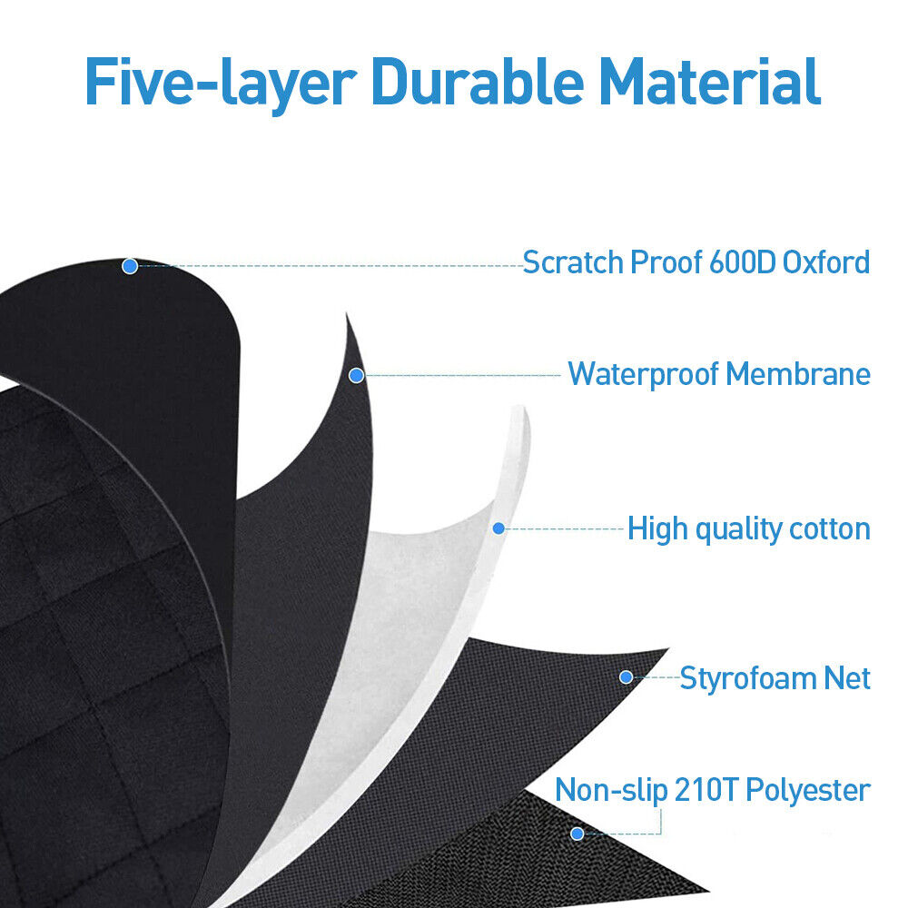 Quilted heavy-duty car boot liner - image 2
