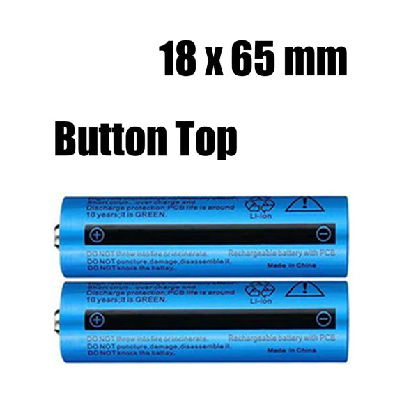 50pcs 18650 Lithium Batteries 3.7V Li-ion Rechargeable Battery For Torch Headlight(Logistics Only For USPS.TK/TMEU Only For Self-pickup)