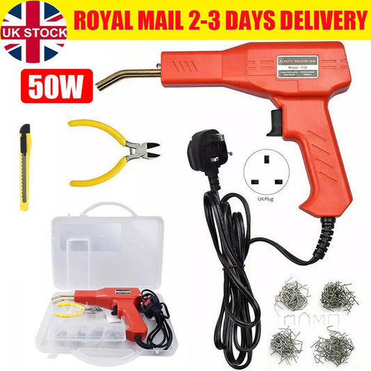 Plastic Welder Kit – Bumper Repair Hot Stapler with Staples