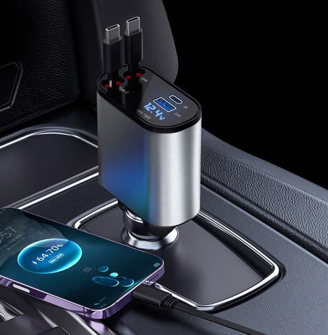 4 In 1 Retractable Charger