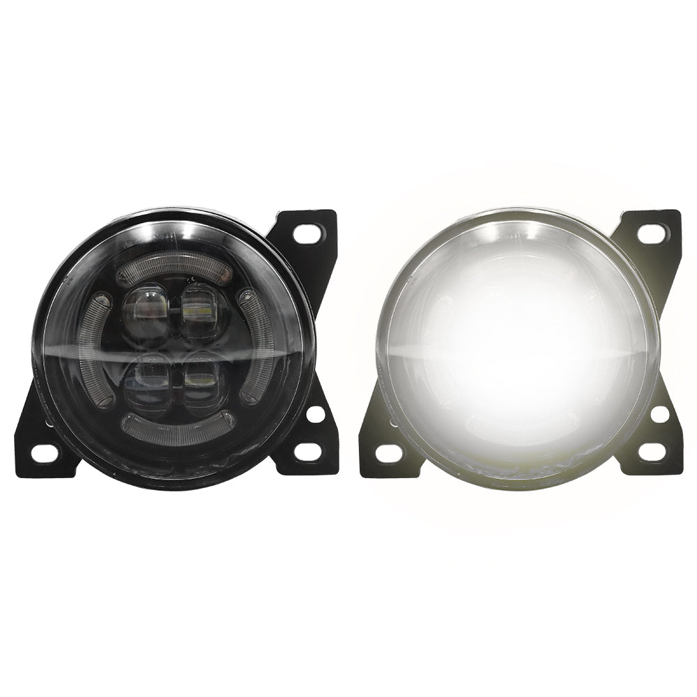 1 Pair LED Fog Lights Compatible With 2011-2015 Peterbilt 587 2014-2021 Kenworth T660