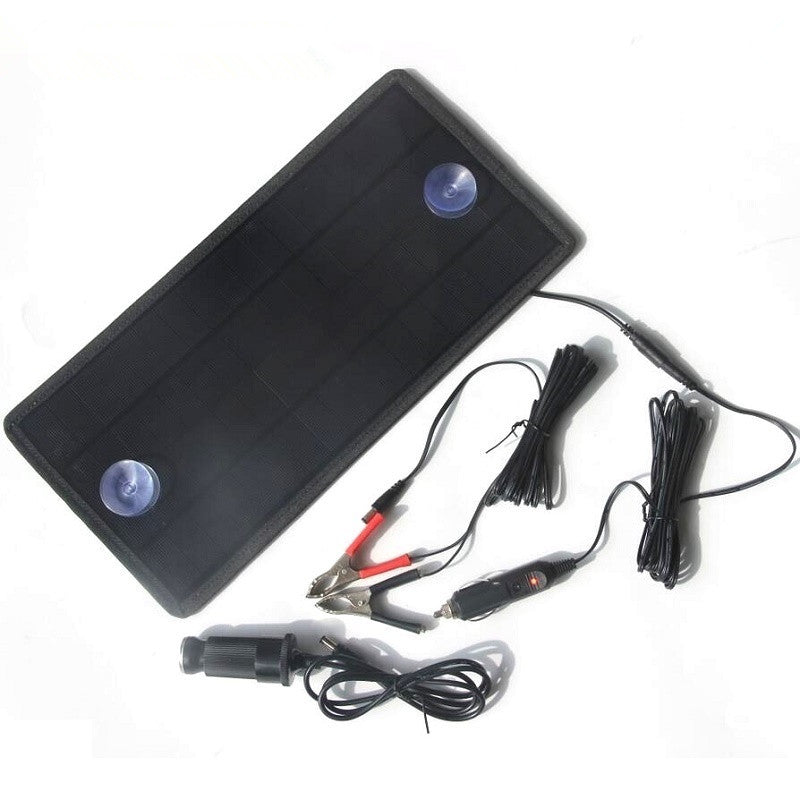 5W Portable Solar Car Battery Trickle Charger - image 2