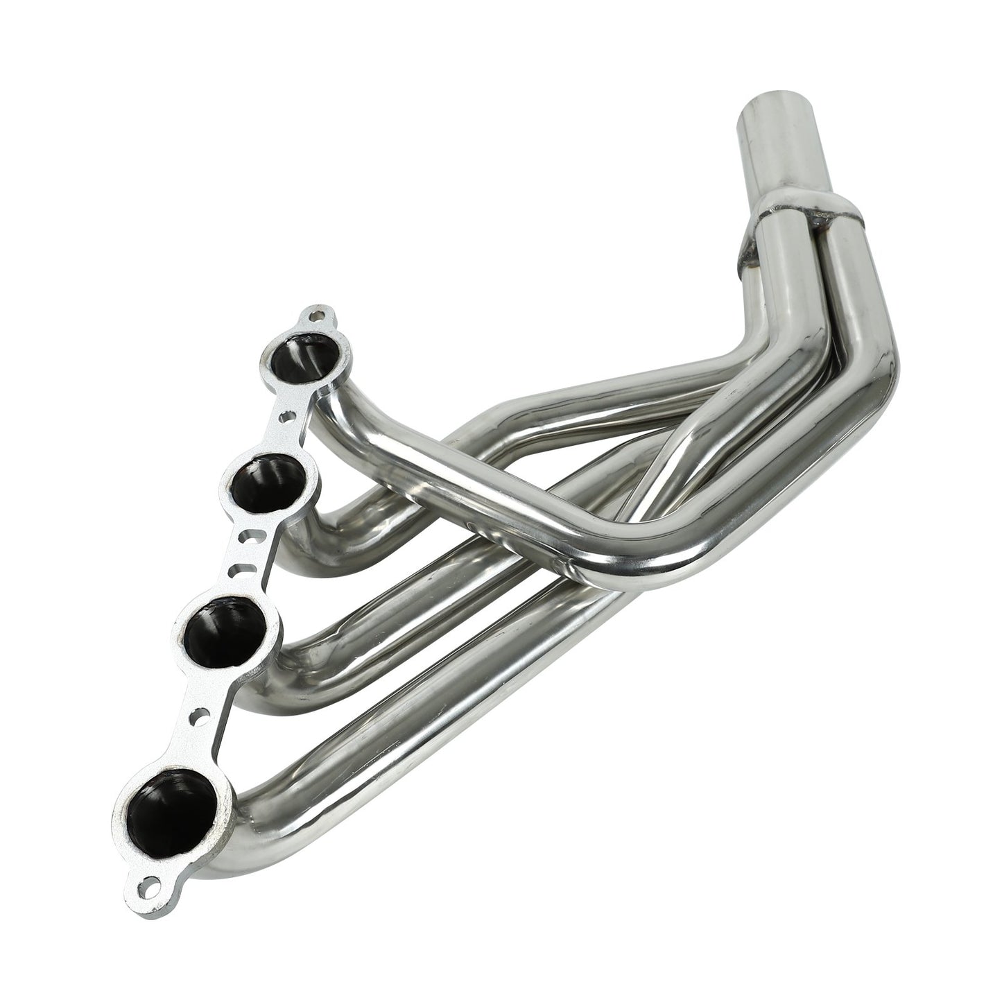 Exhaust Manifold Header For Ford 79-93 Fox Body Mustang 94-04 Mustang 4.8 5.3   Ban The Sale Of Amazon&Temu