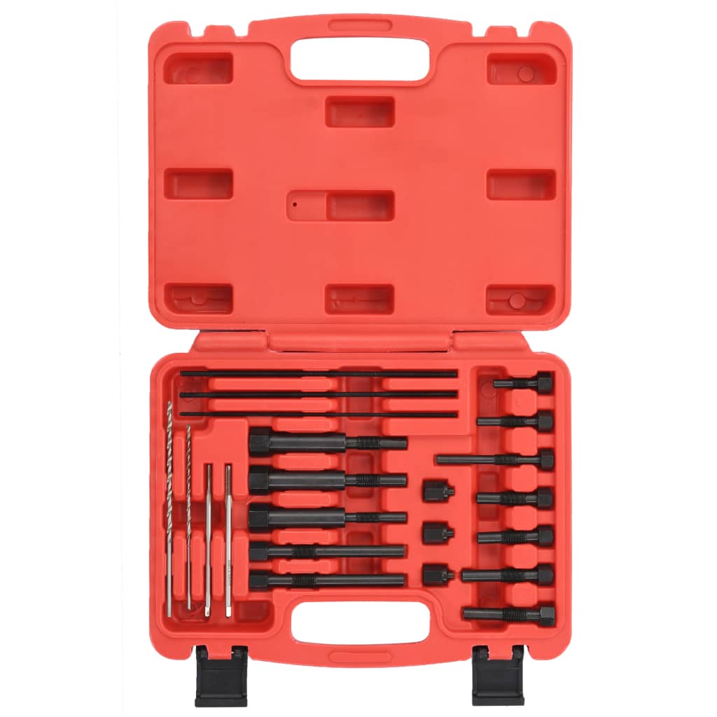 22-piece glow plug set 8 and 10 mm