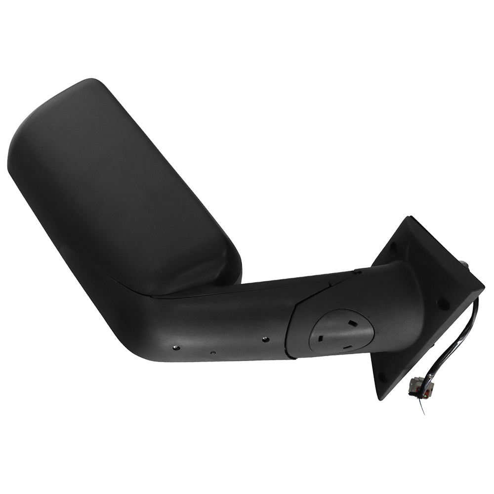 Black Heated Door Mirror For Freightliner Cascadia 2018-2023 Right Passenger