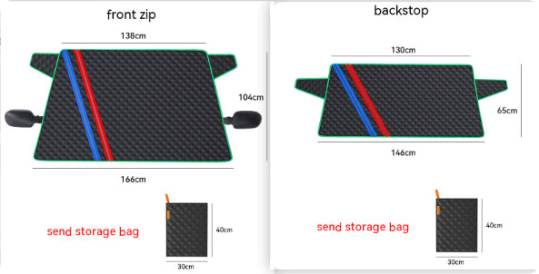 Half Car Cover for Windscreen and Roof - image 7