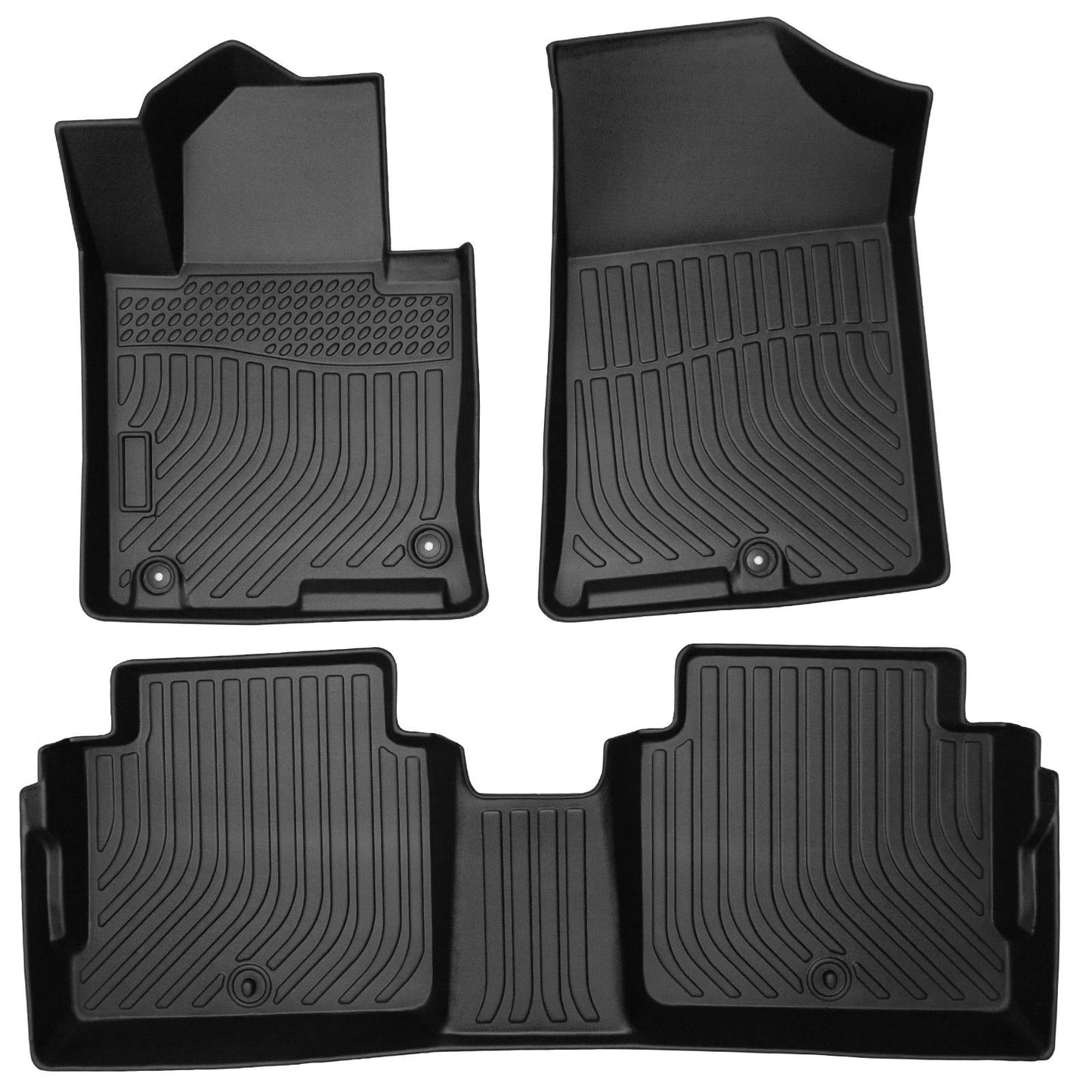 All Weather Floor Mats Liners For 2016-2020 Kia Optima Waterproof 3D TPE Carpet